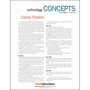 Career Posters Classroom Project pdf first page
