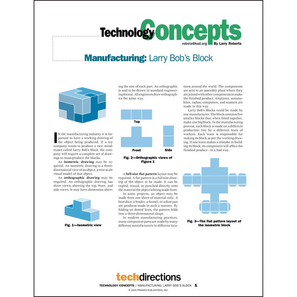 Manufacturing--Larry Bob’s Block Classroom Project pdf first page