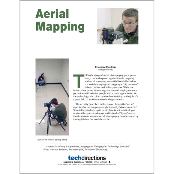 Aerial Mapping Classroom Project pdf first page