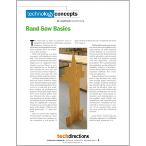 Band Saw Basics Classroom Project pdf first page