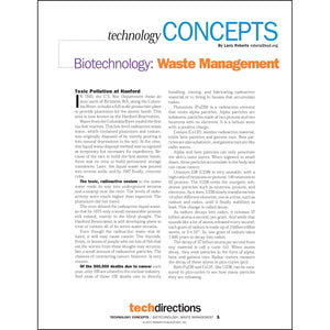 Biotechnology: Waste Management Classroom Project pdf first page