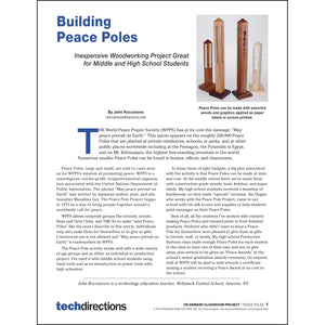 Building Peace Poles Classroom Project pdf first page