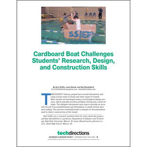 Cardboard Boat Challenges Students Classroom Project pdf first page