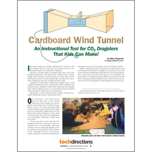 Cardboard Wind Tunnel Classroom Project pdf first page