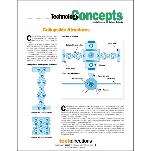 Collapsible Structures Classroom Project pdf first page