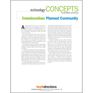 Construction: Planned Community Classroom Project pdf first page