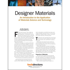 Designer Materials—Introduction to Materials Science Classroom Project pdf first page