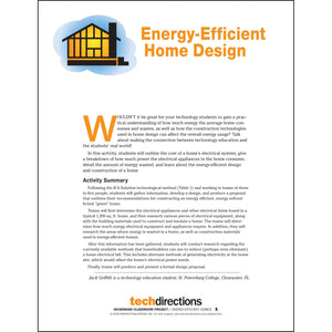 Energy-Efficient Home Design Classroom Project pdf first page