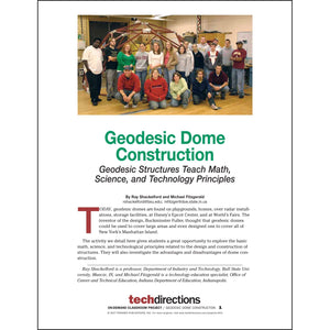 Geodesic Dome Construction Classroom Project pdf first page