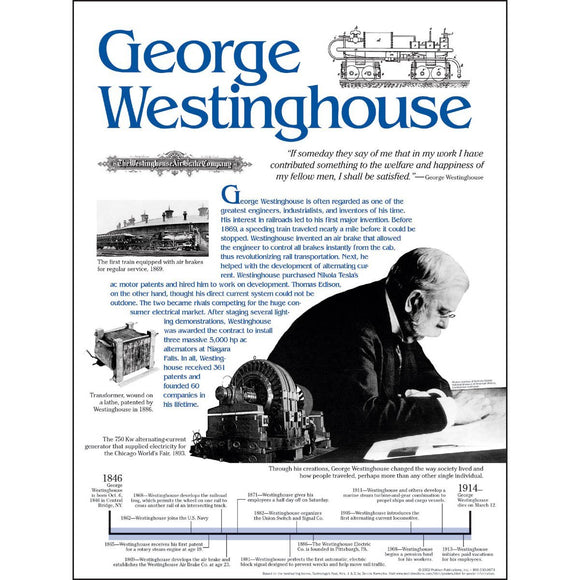 George Westinghouse Poster