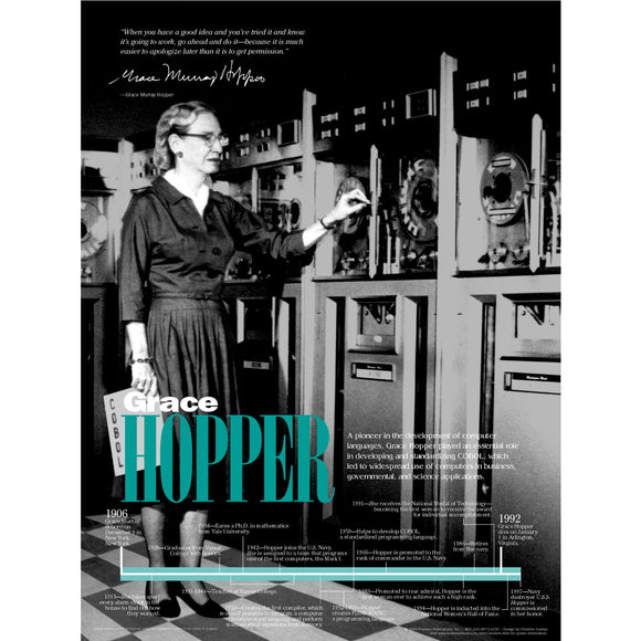 Grace Hopper Poster