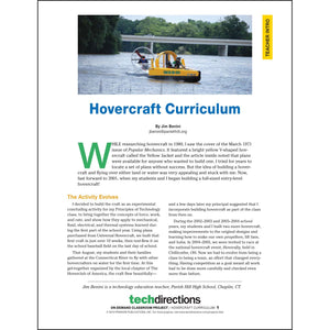 Hovercraft Curriculum Classroom Project pdf first page