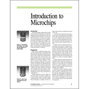 Introduction to Microchips Classroom Project pdf first page