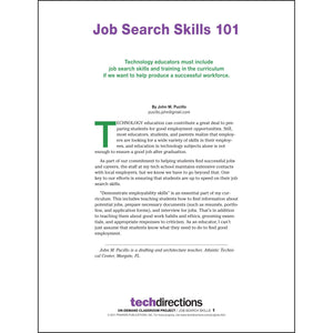 Job Search Skills 101 Classroom Project pdf first page