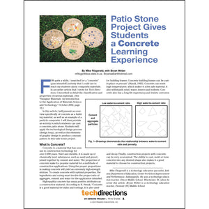 Patio Stone Project pdf first page