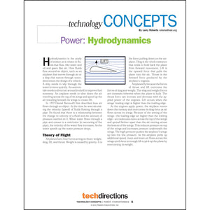 Power: Hydrodynamics Classroom Project pdf first page
