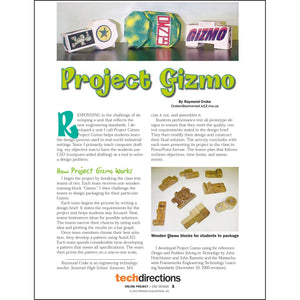 Project Gizmo Classroom Project pdf first page