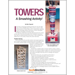 Towers: A Smashing Activity Classroom Project pdf first page