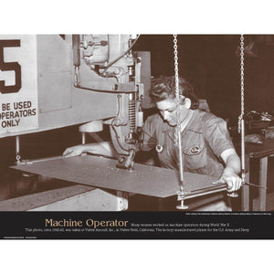 Machine Operator Poster